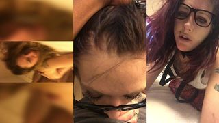 BLONDE SUBURBAN GET TRAINED GETS TRAINED TO TAKE BLACK COCK