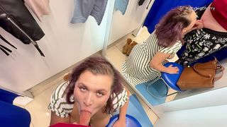 I PICKED UP A CURVY GIRL AT THE MALL. PEEPING IN THE FITTING ROOM