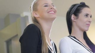 Aiden Ashley, Jenna J Ross And Jillian Janson Have An All Lesbian Threesome