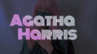 Pink-haired beauty cums from a sex toy