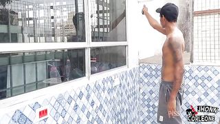 Painter fucking the boss's ass - 0% Pussy