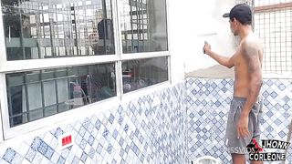 Painter fucking the boss's ass - 0% Pussy