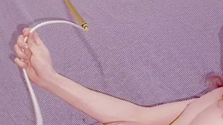 BLADDER TRAINING TIME! (VIDEO + STORY) 1.5 LITERS MADE ME CUM!