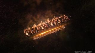 Corno bi primeiro pede brinquedinho no cuzinho depois chama amiga TRANS para fazer um menage