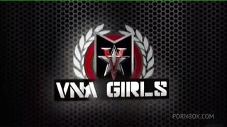 Chesty Blonde Diva Vicky Vette Masturbating In Her Backyard!