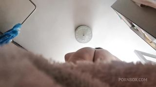 Beautiful giantess crushes you