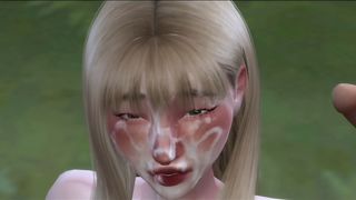 ABBY IS THE MAIN EVENT AFTER THE CHEERLEADING TRYOUTS AND IS GANGBANGED BY THE WHOLE FOOTBALL TEAM.