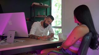 HOT LATINA GETS FULL BODY MASSAGE FROM CIPRIANI — PLEASURE TURNS INTENSE