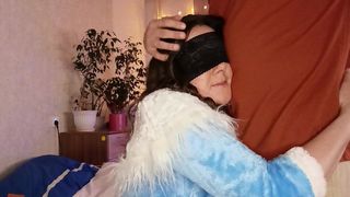 MY HUSBAND LEFT ME ALONE FOR THE NEW YEAR, AND I WENT TO THE NEIGHBOR S