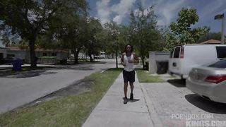 Teen's Giant Big Naturals vs The Handsy Man - Crystal Chase -