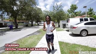 Teen's Giant Big Naturals vs The Handsy Man - Crystal Chase -