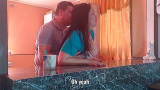 CHEATING HOUSEWIFE GETS FUCKED BY HER NEIGHBOR