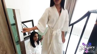 TS NANCY fucks so hard with cute 1ST TIME HERE new TS friend!!!! 2 HOT ASS for a great THAI EXPERIENCE!