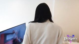 TS NANCY fucks so hard with cute 1ST TIME HERE new TS friend!!!! 2 HOT ASS for a great THAI EXPERIENCE!