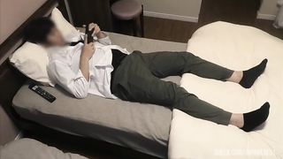 大◯生彼女がお泊まりしに来て、大◯生彼女との素人SEX迄のルーティーン動画。
