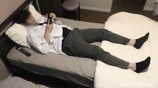 大◯生彼女がお泊まりしに来て、大◯生彼女との素人SEX迄のルーティーン動画。