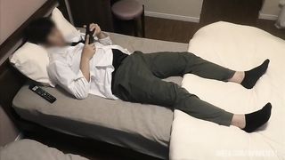 大◯生彼女がお泊まりしに来て、大◯生彼女との素人SEX迄のルーティーン動画。