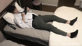 大◯生彼女がお泊まりしに来て、大◯生彼女との素人SEX迄のルーティーン動画。