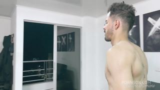 Having anal sex with my neighbor on his house. Milf transgender