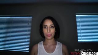 Rubbing Down Nina's BIG Naturals - Nina Lopez