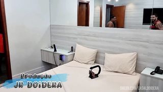 Bastidores da gravacao com a loirinha putinha Renatinha Paixao