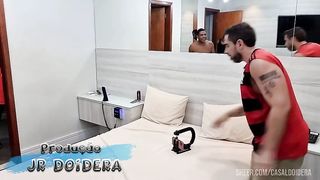 Bastidores da gravacao com a loirinha putinha Renatinha Paixao