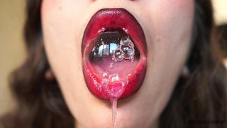 DROOL DRIPPING FROM MY TONGUE 6