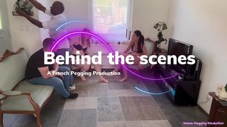 FRENCH PEGGING – EXCLUSIVE BEHIND THE SCENES: JOSS LESCAF FACES THE STRAP-ON