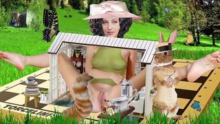 ALICE IN WONDERLAND. GIANT IN THE HOUSE. TRUE STORY. TORCELINI. FULL VIDEO XXX