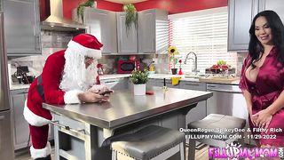 Behind The Scenes - Horny Stepson Loads Up Latina MILF - Queen Rogue