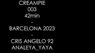 PRIVATE FUCK 008 - BARCELONA 2023 - @CRISANGELO92 & ANALEYA - FRENCH GIRL - GFE