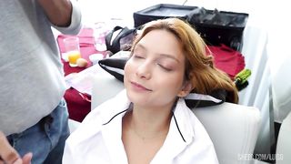 Behind the Scene from Brazilian super cute teen Brida Nunes in a balls deep intense anal scene with a big cock And Hot Latinas Sandy Cortez and Rebeca Villar assfucked in 3 on 2 orgy with DP & DAP