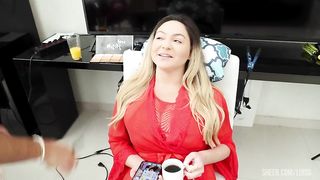 Behind the Scene from Busty brazilian Rafaella Denardin doing dp with 3 big cocks and swallows their loads And Young exotic Brazilian Rebeca Villar gets fucked by 3 Big cocks with intense Airtight DP