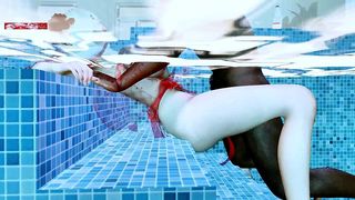 3D MODEL WITH A BIGBUTT SURPRISE- 3D ANIMATION HENTAI