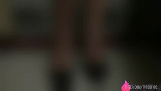 Rabuda Alessandra Carvalho exibiu o rabao e chamou o pirocudo pra meter fundo