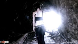 She plays Lara Croft and gets her ass fucked hard