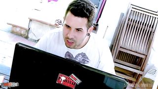 Anal porn video game with hot brunette with hairy pussy