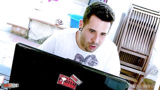 Anal porn video game with hot brunette with hairy pussy