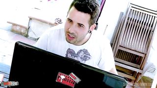 Anal porn video game with hot brunette with hairy pussy