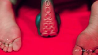 Anal Play with Cream & Fart