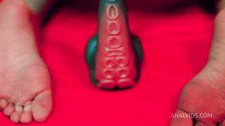 Anal Play with Cream & Fart