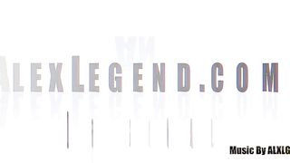 Creampied Cutie Aiden Ashley Milks Alex Legend's Big French Dick!
