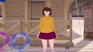 VELMA POV FUCKED ON THE BEACH - RED POV - SCOOBY DOO - FULL & POV MOVIE ON SHEER & PTRN: FANTASYKING3