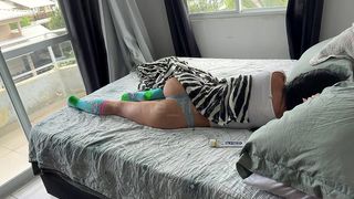 ACORDEI MINHA NAMORADA COMENDO O CU DELA