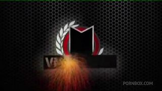 Super Horny Vicky Vette In Red Masturbates That Horny Pussy On Bed!