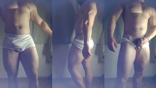 SAYMONFITNESS SE EXIBINDO GOSTOSO PARA FANS SEU PAUZAO