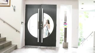 Lesbian Rocker Chicks With Long Dark Hair And Tattoos Eat Pussy