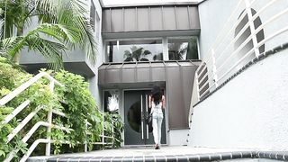 Lesbian Rocker Chicks With Long Dark Hair And Tattoos Eat Pussy