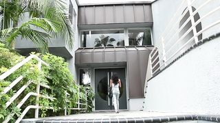 Lesbian Rocker Chicks With Long Dark Hair And Tattoos Eat Pussy