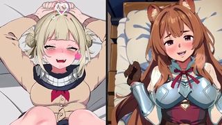 TOGA AND RAPHTALIA MISSIONARY SEX POV WITH CREAMPIE/SQUIRTING - OHH MY WAIFU